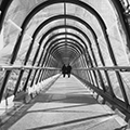 Street photography  tunnel de la Défense - Thierry Samuel